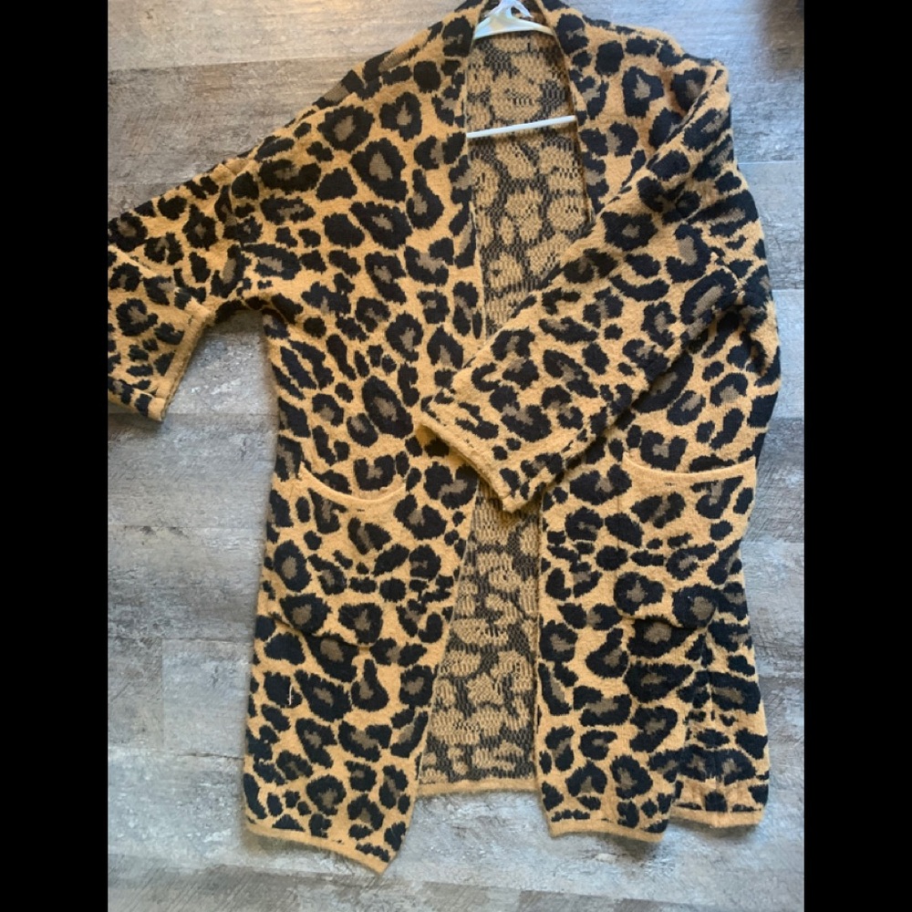 Cheetah cardigan